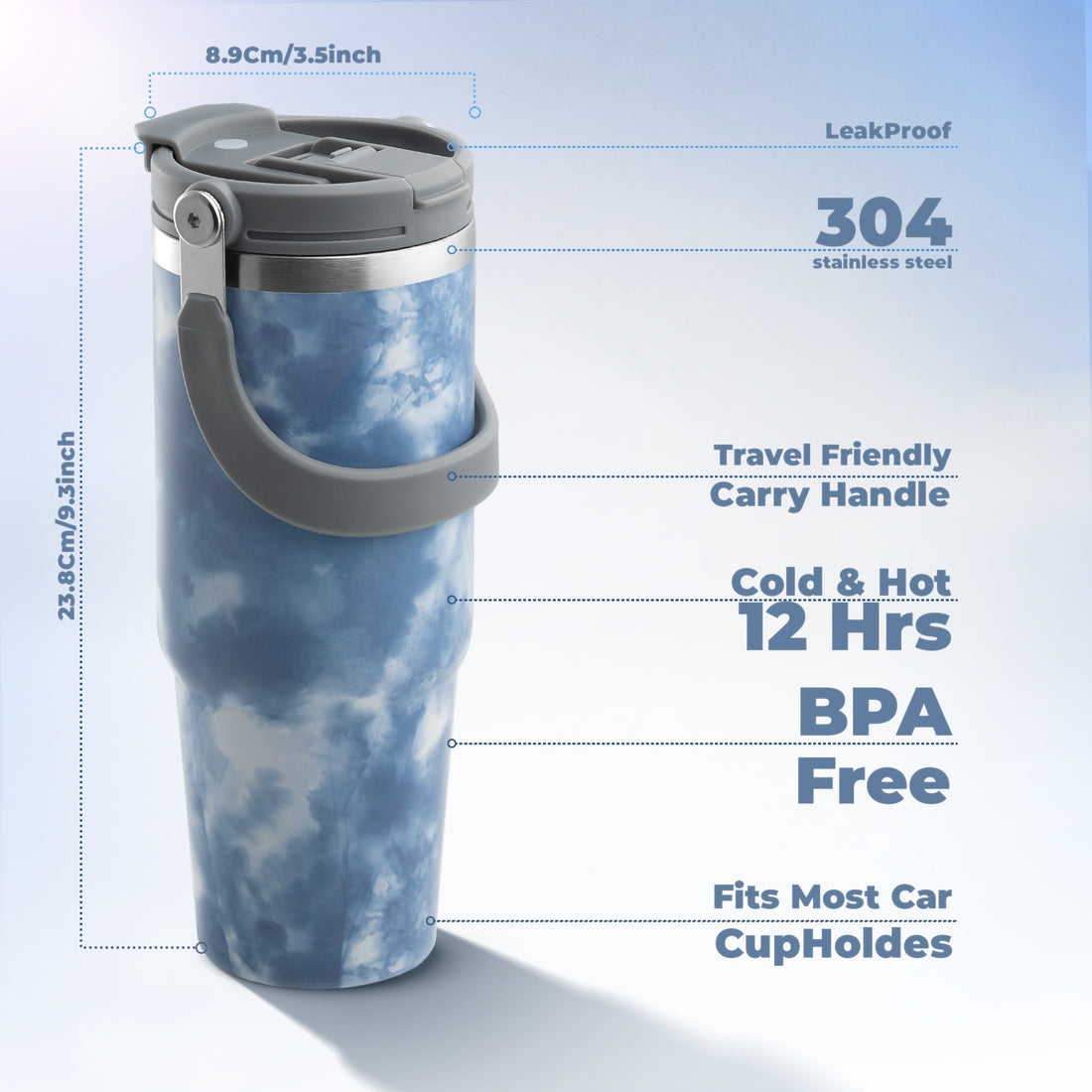 Tie-dye Tumbler