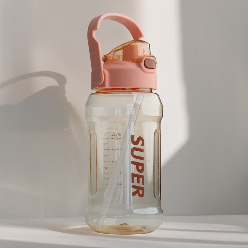 Plastic kids sipper water bottle